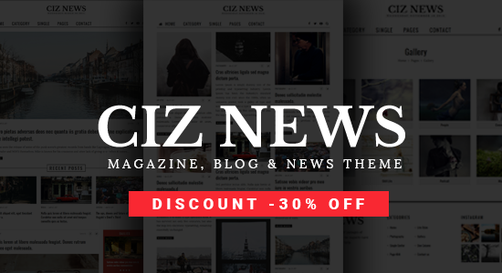 Ciz News - Tạp chí & Chủ đề Blog