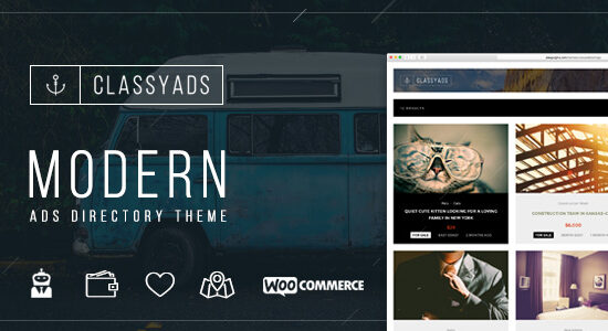 ClassyAds - Chủ đề WordPress Danh mục Quảng cáo Hiện đại