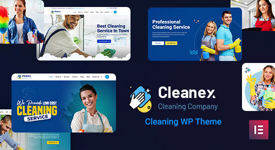 Cleanex - Dịch vụ dọn dẹp WordPress Theme