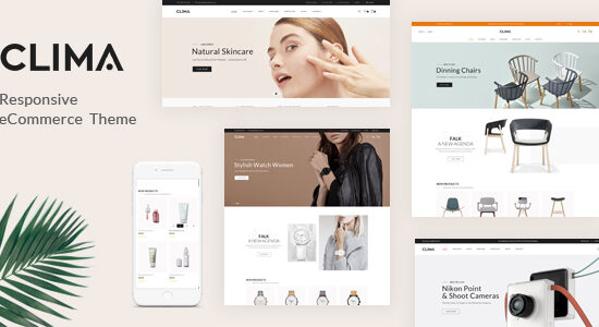 Clima - Chủ đề WordPress WooC Commerce đáp ứng