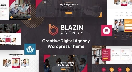 Cơ quan Blazin | Chủ đề WordPress sáng tạo