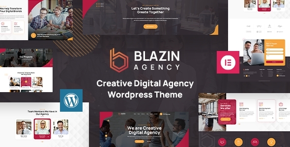 Cơ quan Blazin | Chủ đề WordPress sáng tạo