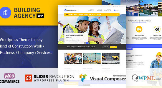 Cơ quan xây dựng - Chủ đề WordPress xây dựng