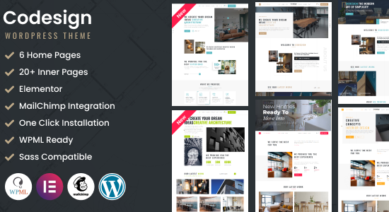CoDesign - Chủ đề WordPress về Kiến trúc & Nội thất
