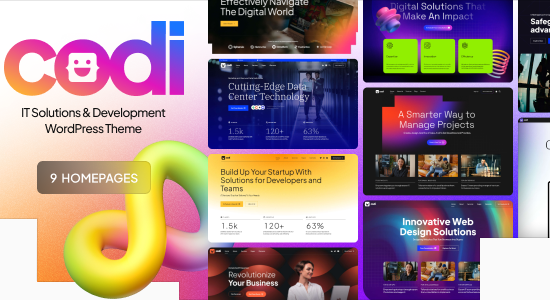 Codi - Chủ đề WordPress Dịch vụ CNTT