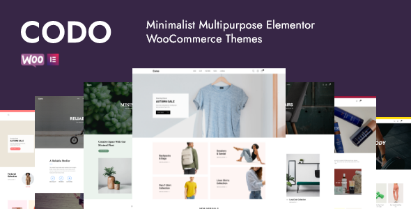 Codo - Chủ đề WooC Commerce tối giản