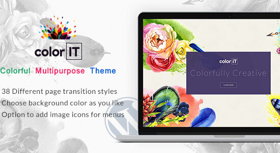 ColorFolio - Chủ đề WordPress dành cho nhà thiết kế tự do