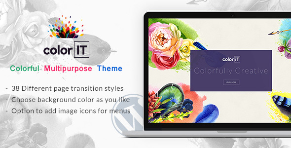 ColorFolio - Chủ đề WordPress dành cho nhà thiết kế tự do