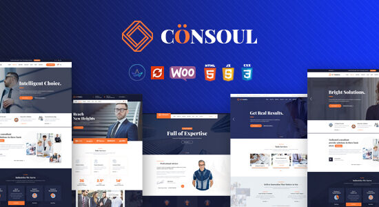 Consoul - Tư vấn kinh doanh WordPress Theme