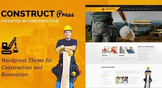 Construct Press - Theme WordPress xây dựng và cải tạo