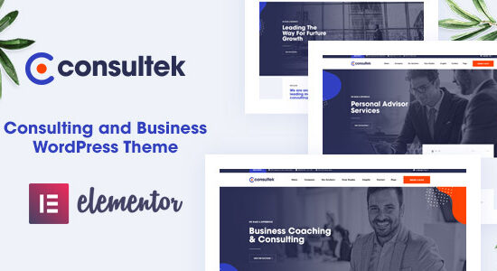 Consultek - Consulting Business WordPress Theme