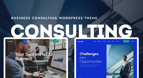 Consultz - Chủ đề WordPress tư vấn kinh doanh