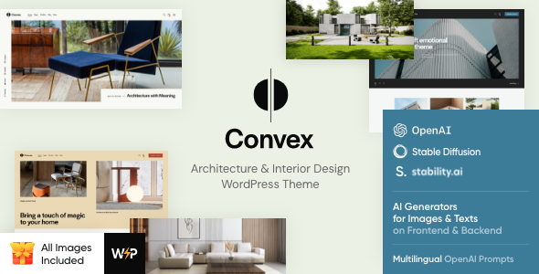 Convex - Chủ đề WordPress về Kiến trúc & Thiết kế Nội thất