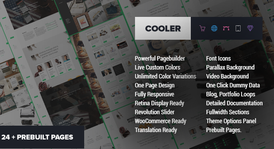 Cooler - Chủ đề WP đa năng tối thượng