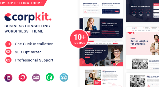 Corpkit - Chủ đề WordPress tư vấn kinh doanh