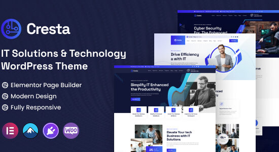 Cresta - Giải pháp CNTT & Công nghệ WordPress Theme