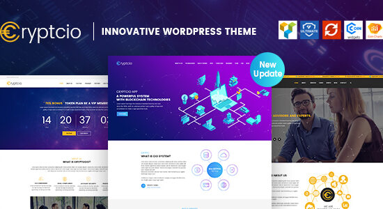 Cryptcio - Chủ đề WordPress sáng tạo