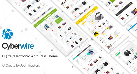 CyberWire - Chủ đề WordPress AJAX WooC Commerce