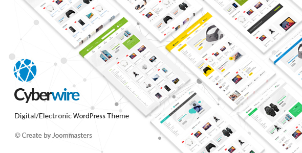 CyberWire - Chủ đề WordPress AJAX WooC Commerce