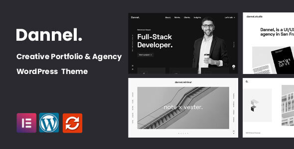 Dannel - Chủ đề WordPress dành cho đại lý và danh mục đầu tư sáng tạo