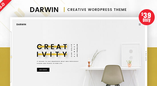 Darwin | Chủ đề WordPress sáng tạo