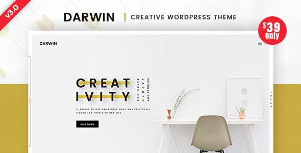 Darwin | Chủ đề WordPress sáng tạo