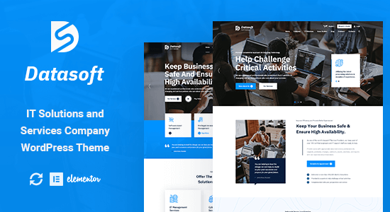 Datasoft - Giải pháp & Dịch vụ CNTT Theme WordPress