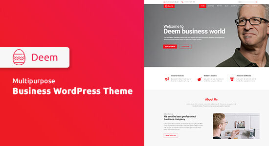 Deem - Chủ đề WordPress kinh doanh đa năng