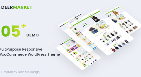 DeerMarket - Chủ đề WordPress WooC Commerce