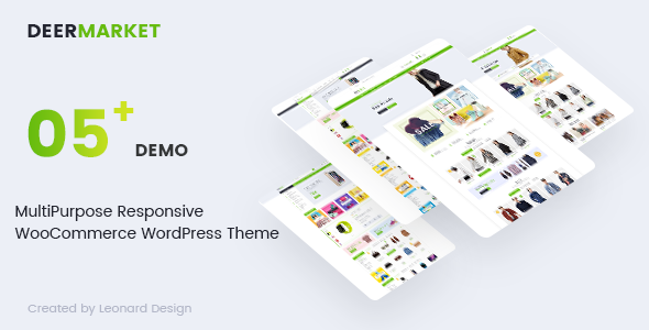 DeerMarket - Chủ đề WordPress WooC Commerce