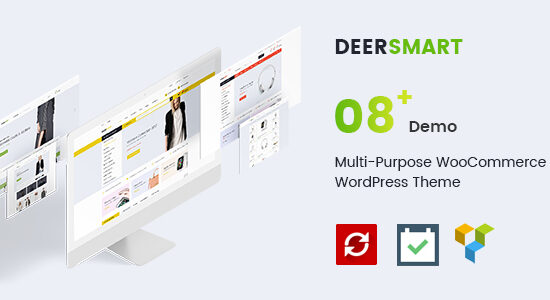 DeerSmart - Chủ đề WordPress WooC Commerce đáp ứng đa năng