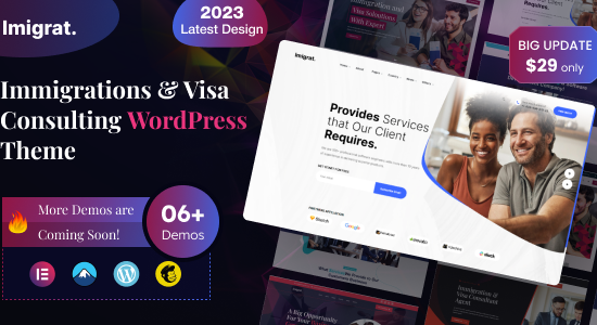 Di cư - Chủ đề WordPress Tư vấn Nhập cư & Visa