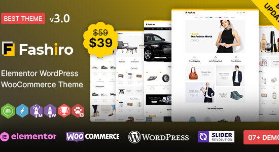 Dịch thuật WP - Chủ đề WooC Commerce có yếu tố đa năng