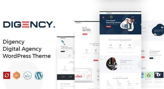 Digency – Chủ đề WordPress danh mục đầu tư đa mục đích