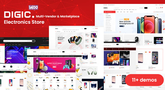 Digic – Chủ đề WordPress của Cửa hàng điện tử WooC Commerce