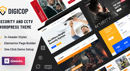 Digicop - Chủ đề WordPress về bảo mật và CCTV