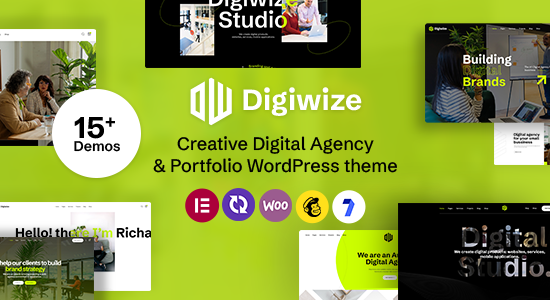 Digiwize - Chủ đề WordPress dành cho Cơ quan Kỹ thuật số & Danh mục Sáng tạo