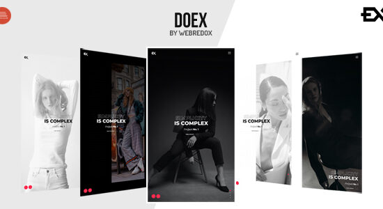 Doex - Chủ đề WordPress danh mục đầu tư sáng tạo