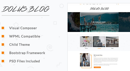 Dolus - Chủ đề blog WordPress