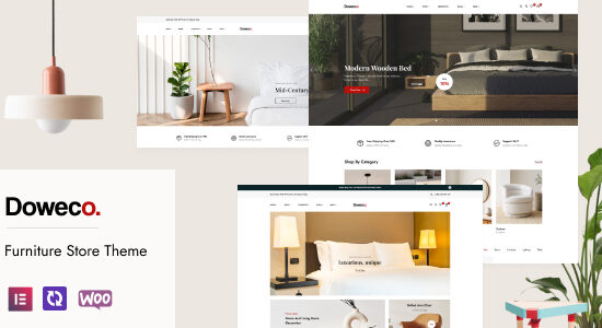 Doweco – Chủ đề WordPress của cửa hàng nội thất