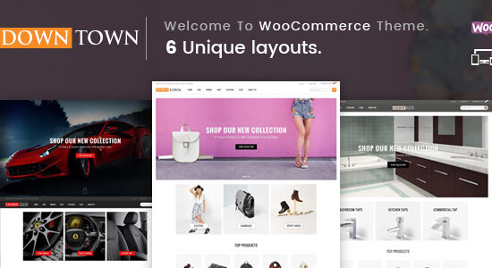 Down Town - Chủ đề WooC Commerce đa năng