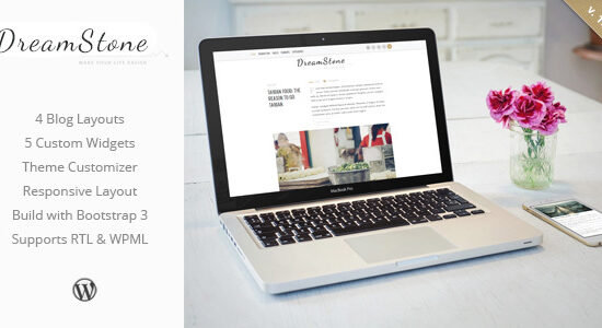 DreamStone - Chủ đề blog WordPress cá nhân