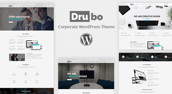 Drubo - Chủ đề WordPress dành cho doanh nghiệp dành cho doanh nghiệp