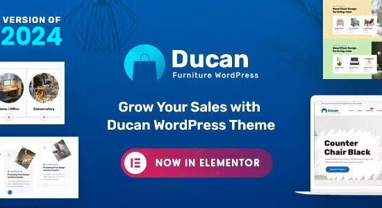 Ducan - Furniture Store WordPress Theme