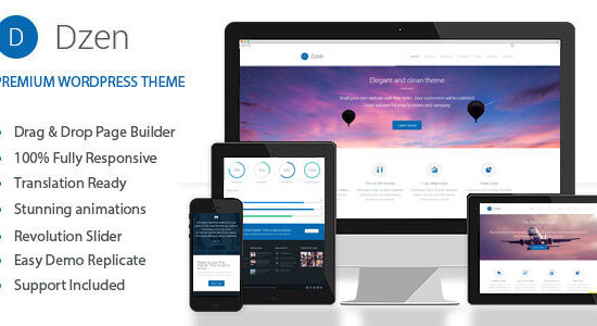 Dzen - Chủ đề WordPress sự kiện và kinh doanh đa năng