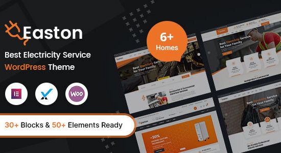 Easton - Chủ đề WordPress về dịch vụ điện