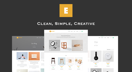 Easy Shop - Chủ đề WordPress WooC Commerce