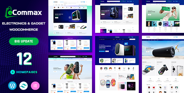 Ecommax - Chủ đề WordPress Điện tử & Tiện ích WooC Commerce