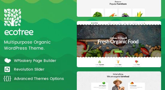 Ecotree - Chủ đề WordPress thực phẩm hữu cơ