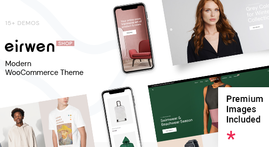 Eirwen - Chủ đề WooC Commerce hiện đại